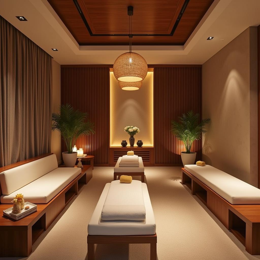 Relaxation Area at Delite Spa Kankurgachi