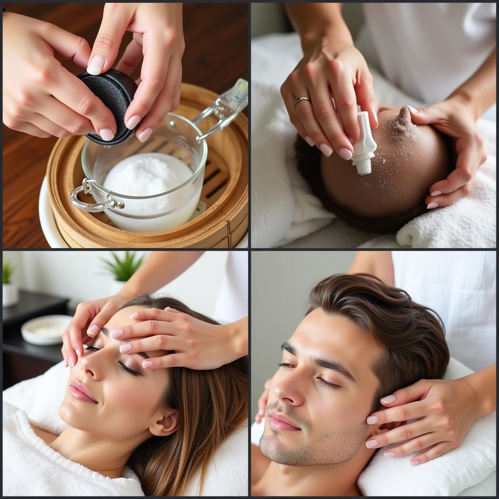 Variety of Hair Spa Treatments for Men