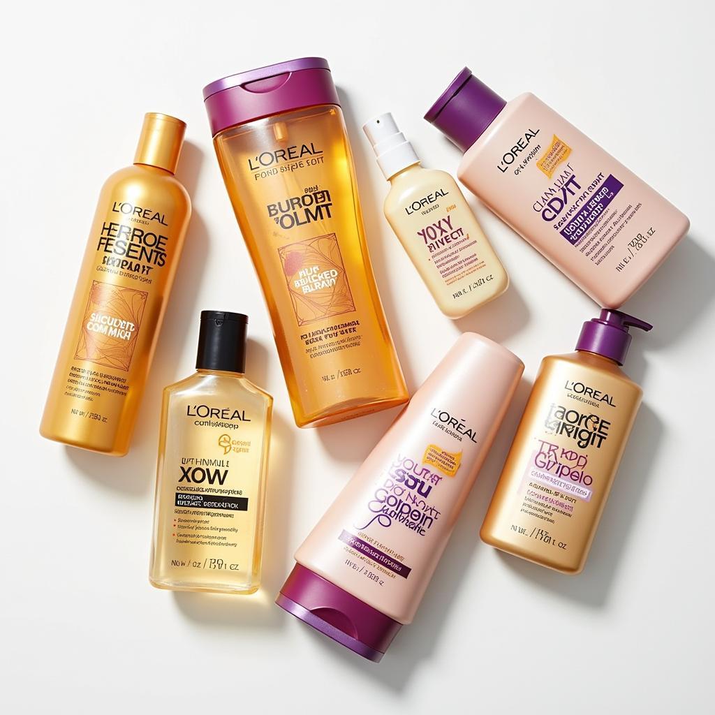 Different L'Oreal Hair Spa Shampoos