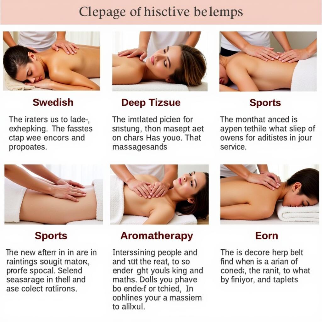 Different Massage Types Available at Arjun Hotel