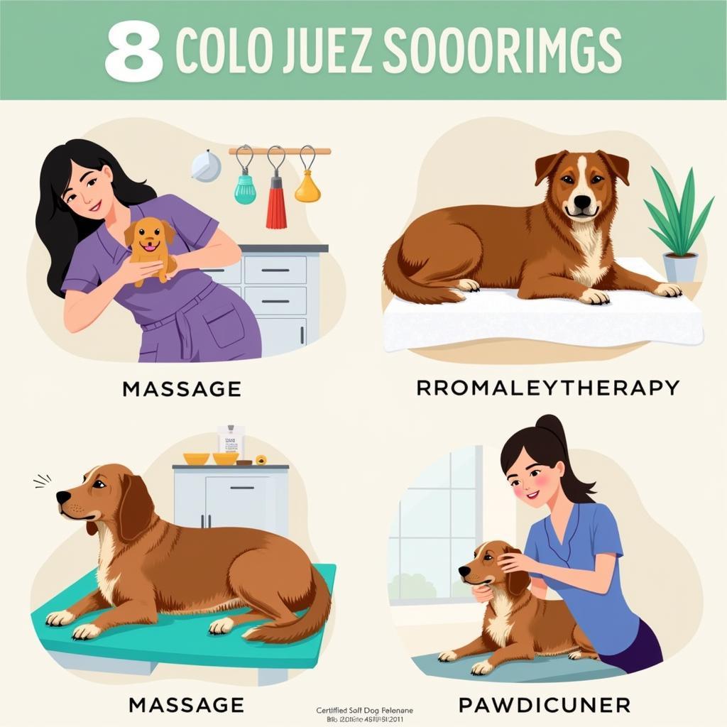 Variety of Dog Spa Treatments