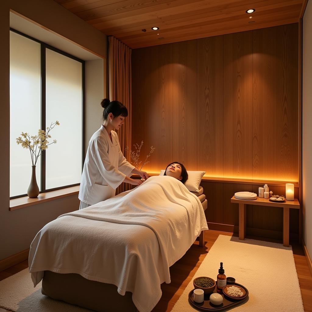 Korean Treatment Room at Four Fountain Spa Wakad