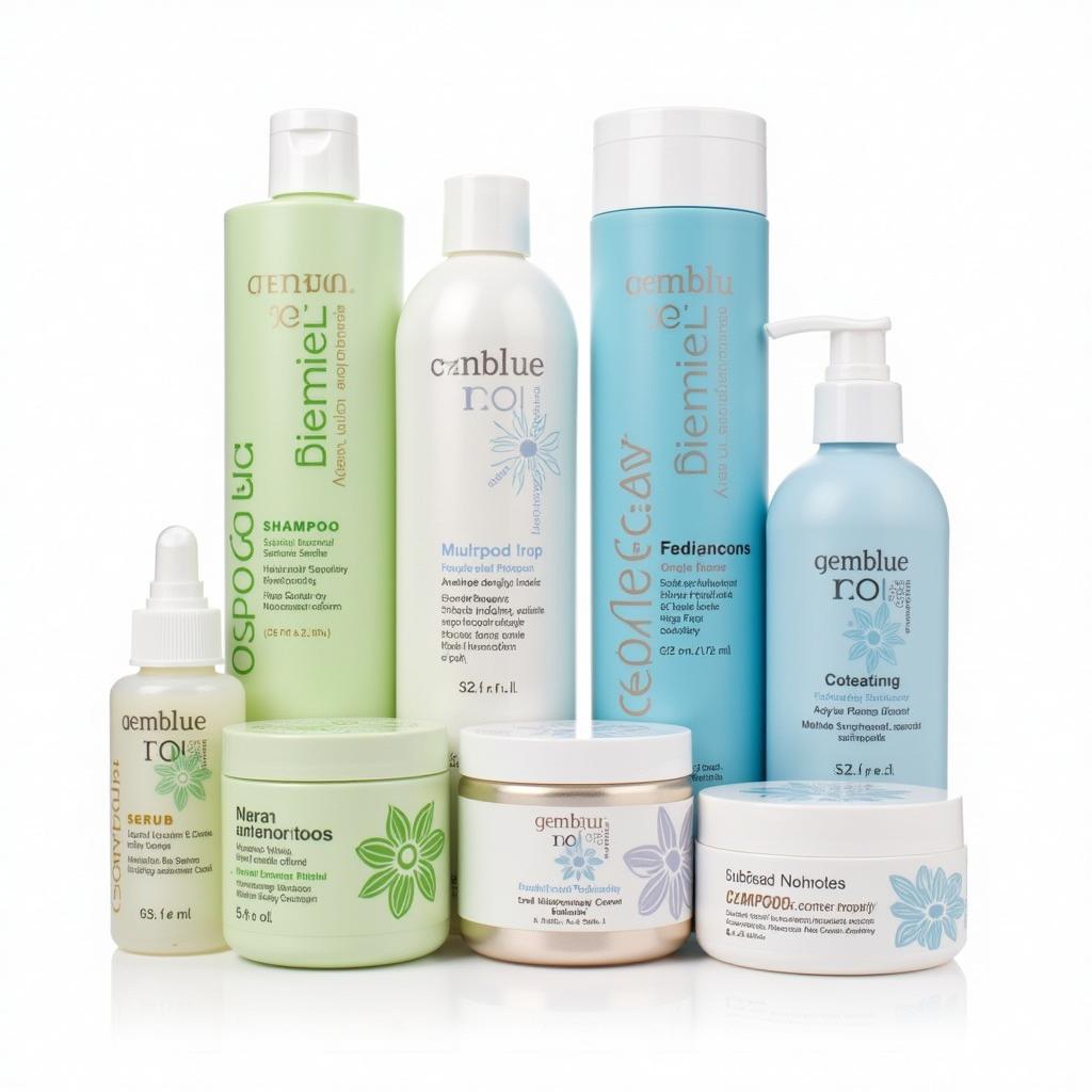 Gemblue Biocare Product Line for Hair Care