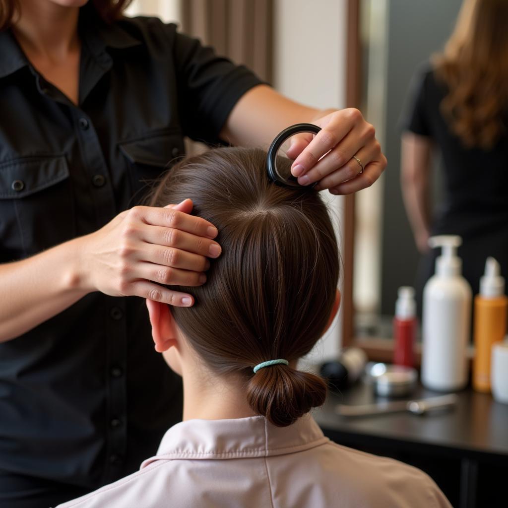 Hair Analysis for Spa Treatment