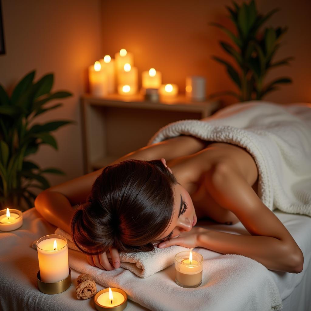 Relaxing Hair and Body Spa Treatment