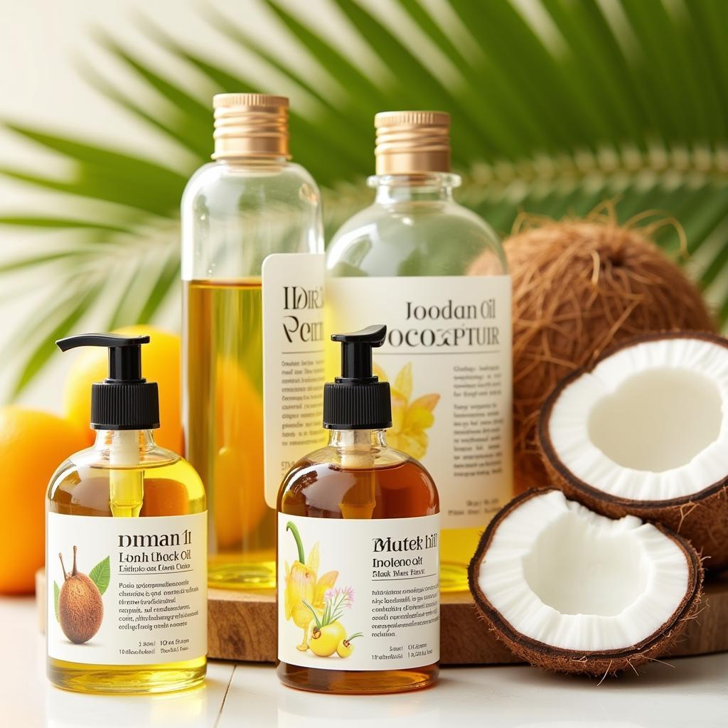 Natural Oils in Hair Spa Creams