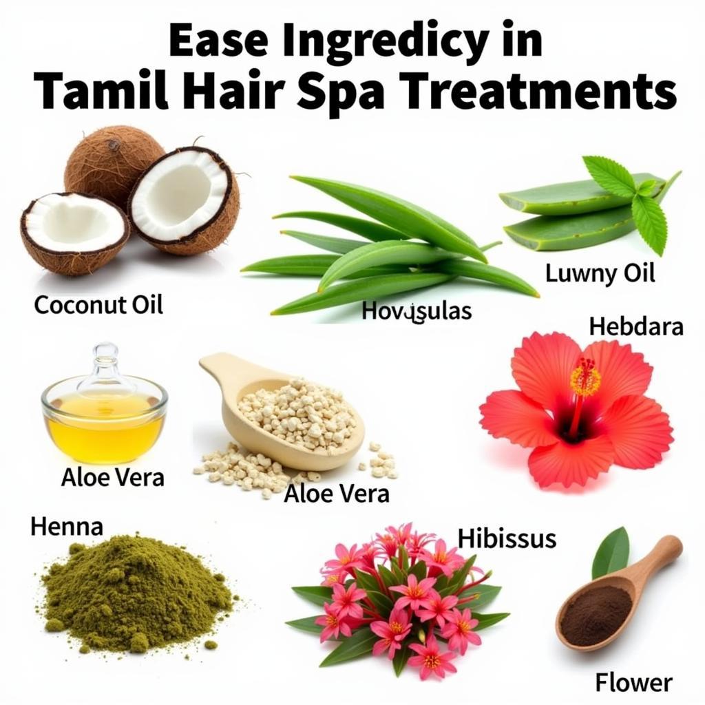 Natural Ingredients for Hair Spa Treatments