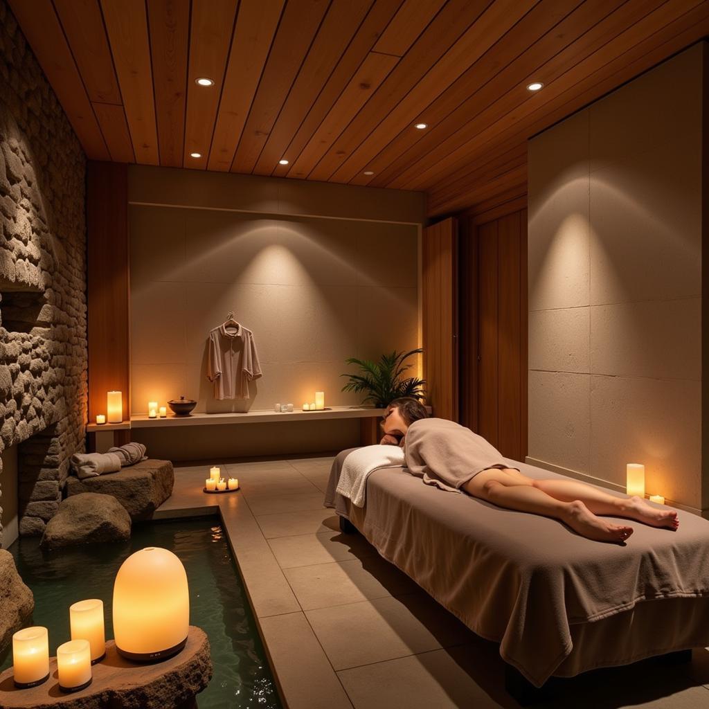 Tranquil Hideaway Spa Setting