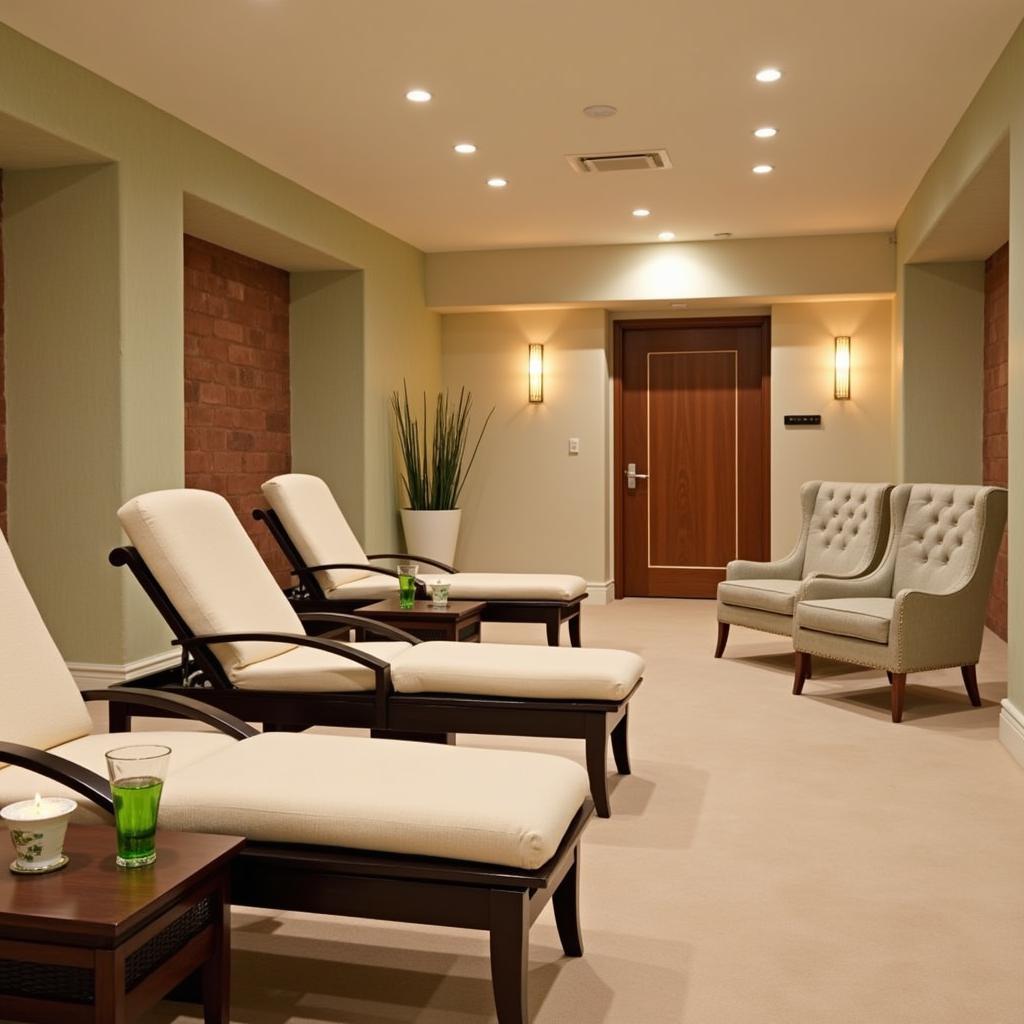 Hyatt Regency Indian Wells Spa Relaxation Area