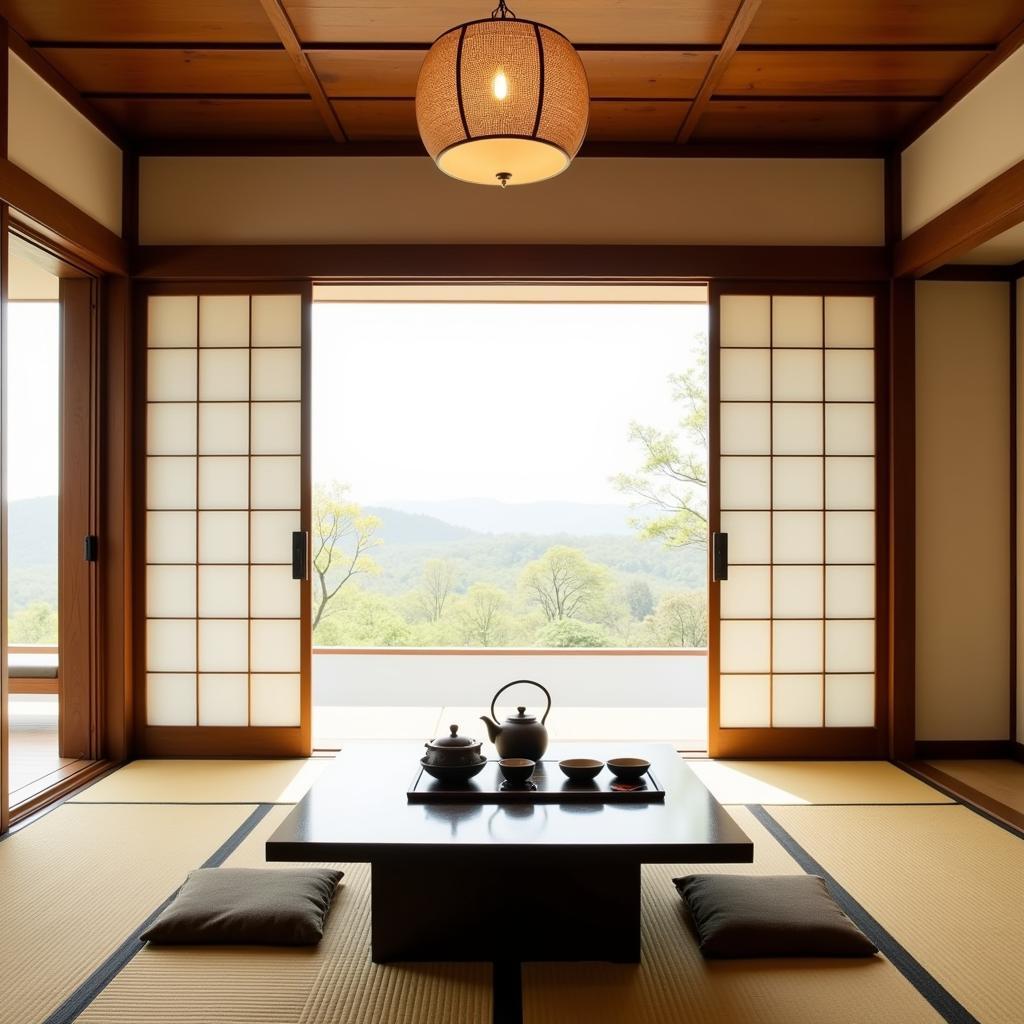 Minimalist Design in a Japanese Spa Interior