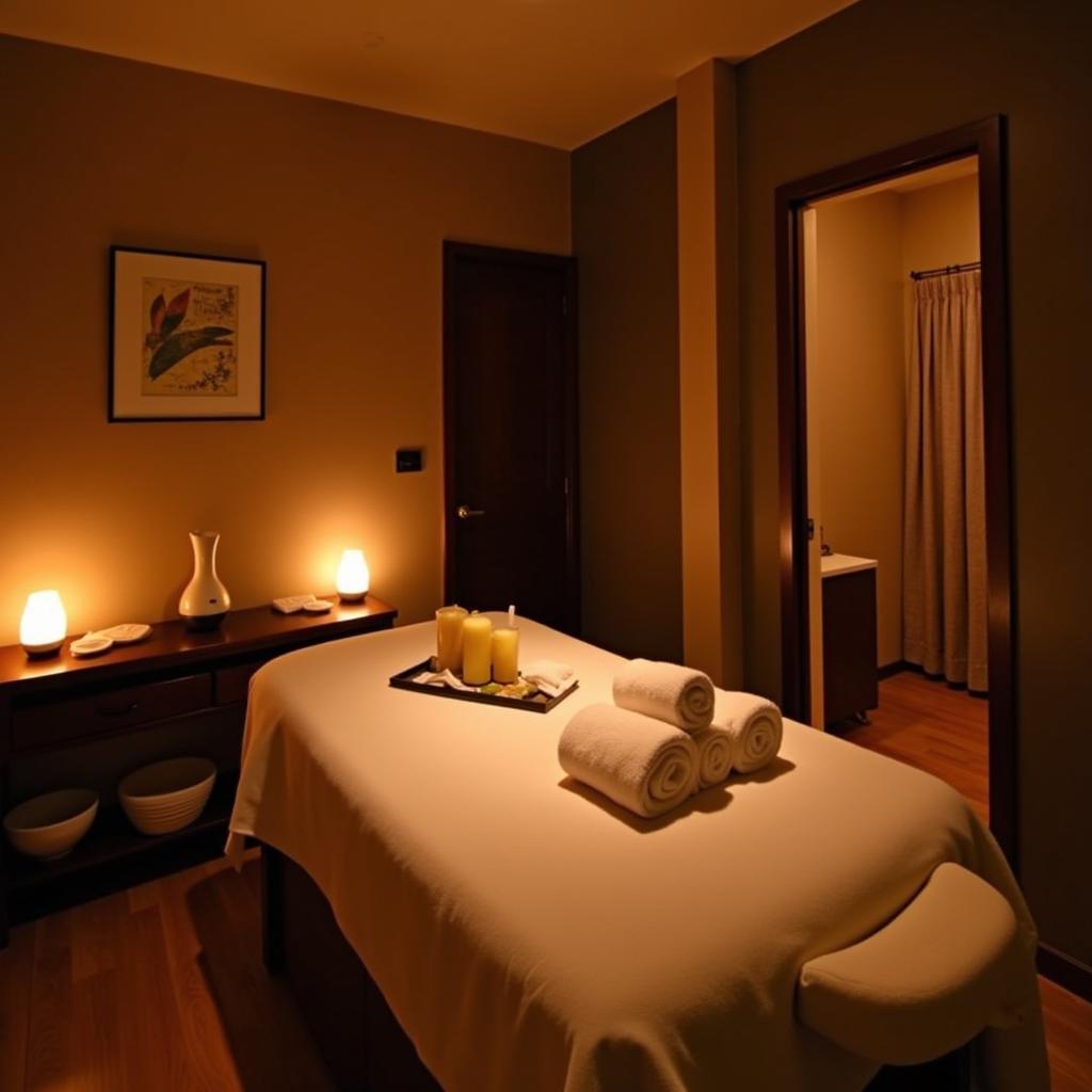 Jigu Ladies Spa Massage Therapy Room