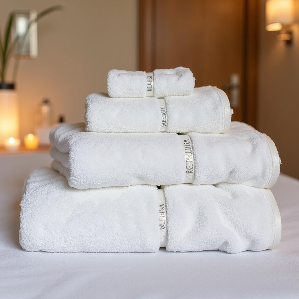 Luxurious Jua Spa Towels