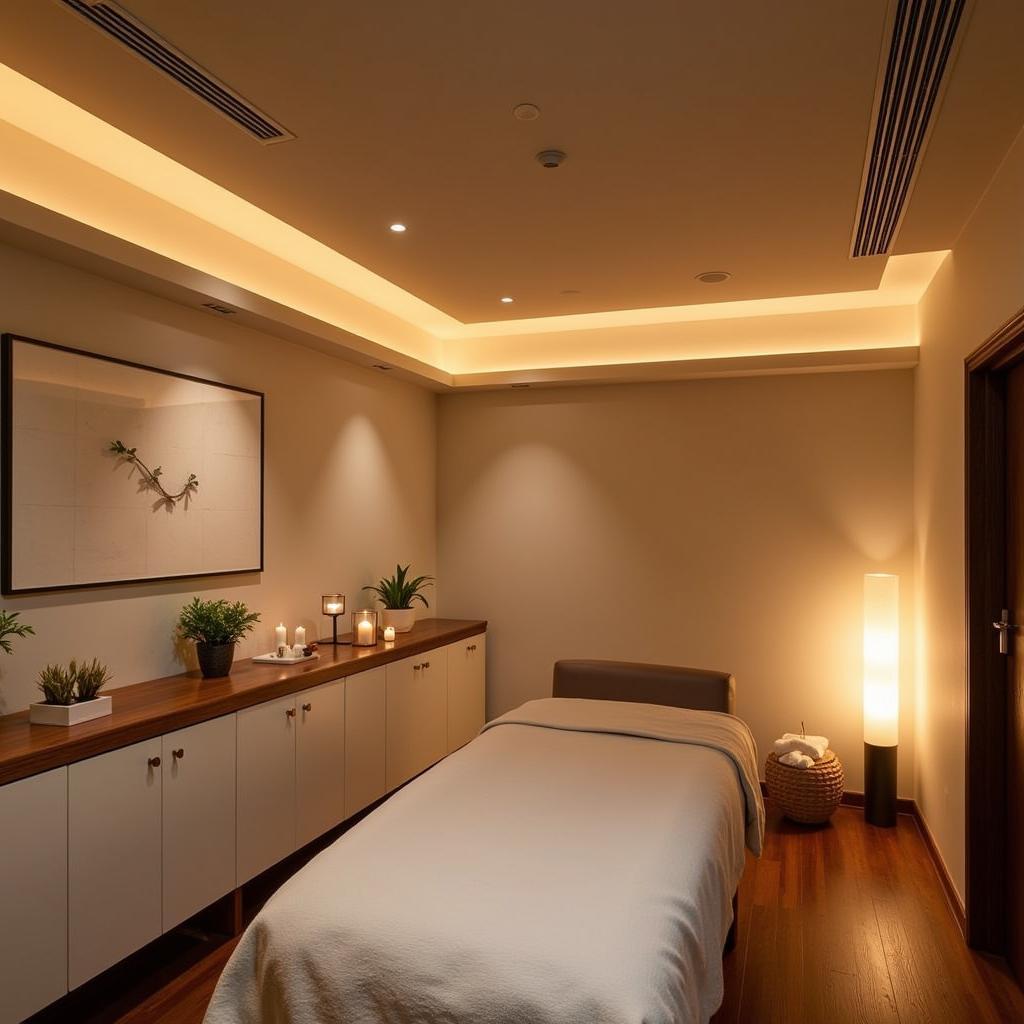 Relaxing Jully Spa Treatment Room