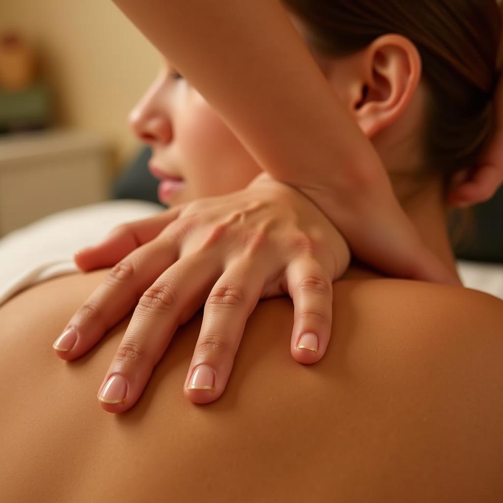 Relaxing Massage Therapy at Kaizo Salon and Spa Ghatkopar East