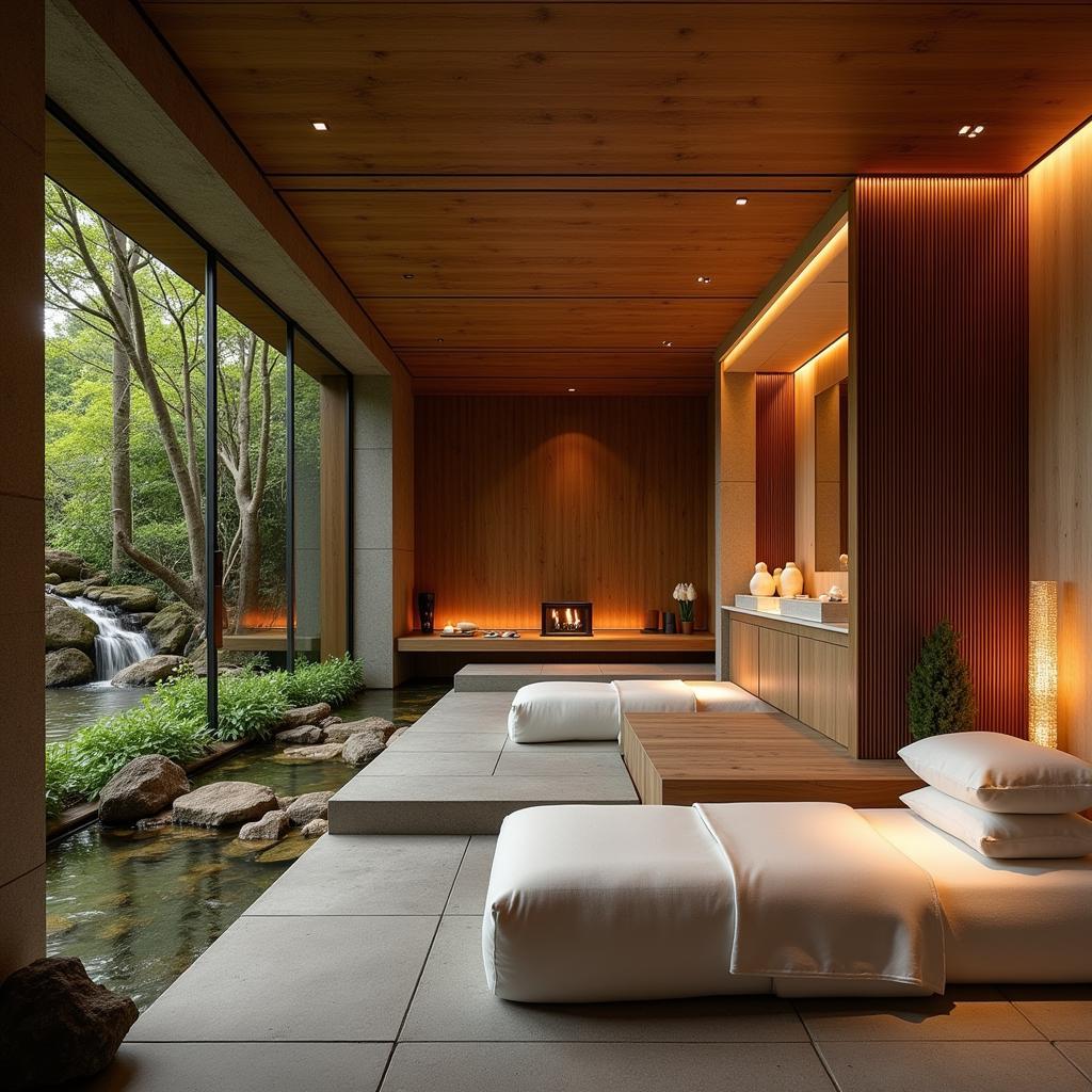 Tranquil Setting of a Karma Spa