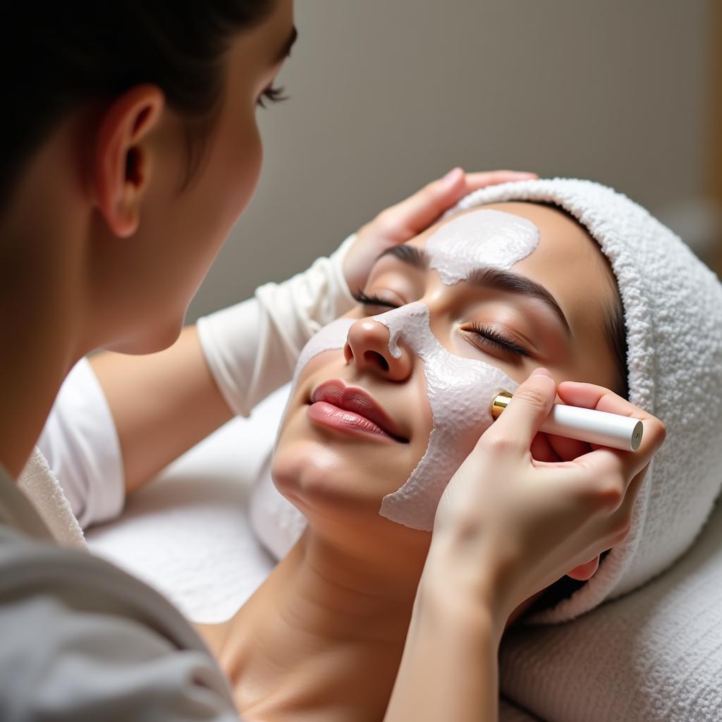 Facial Treatment at a kk Spa