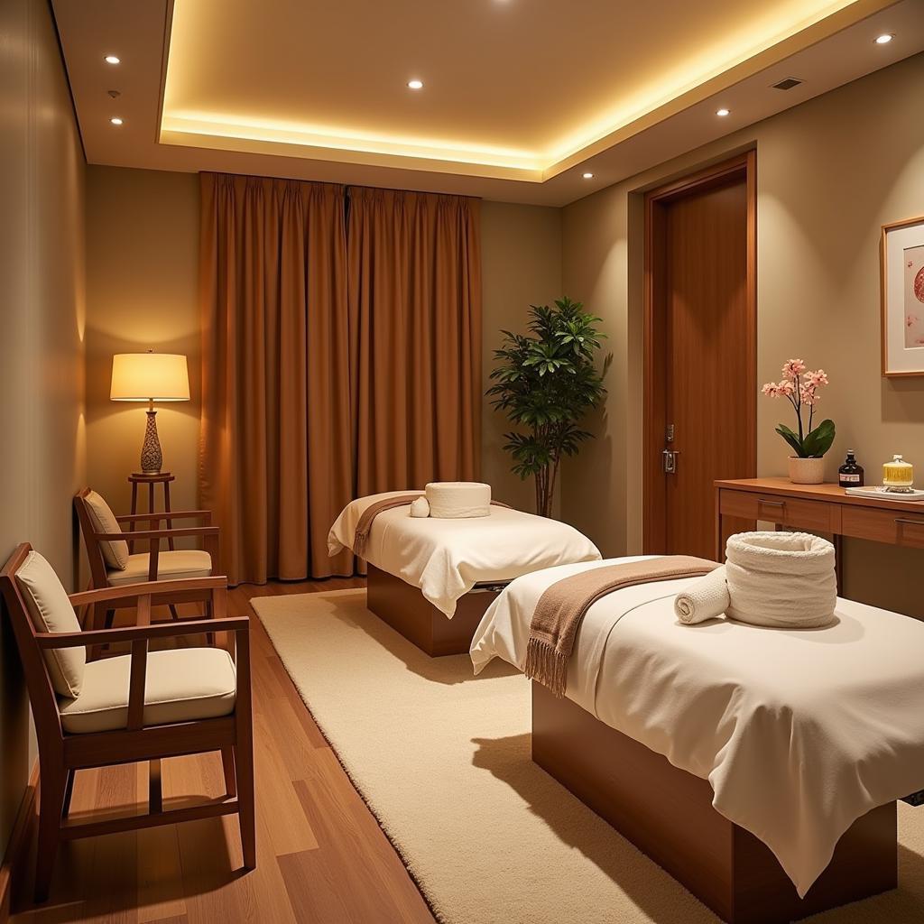 Luxurious Treatment Room at Korean Spa in Calicut Commercial