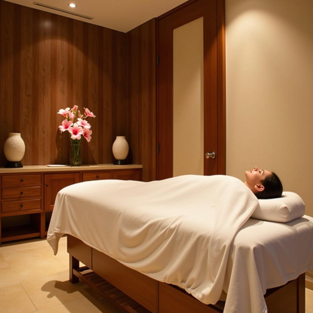 Relaxing Korean Spa Treatment Room in Shahadara