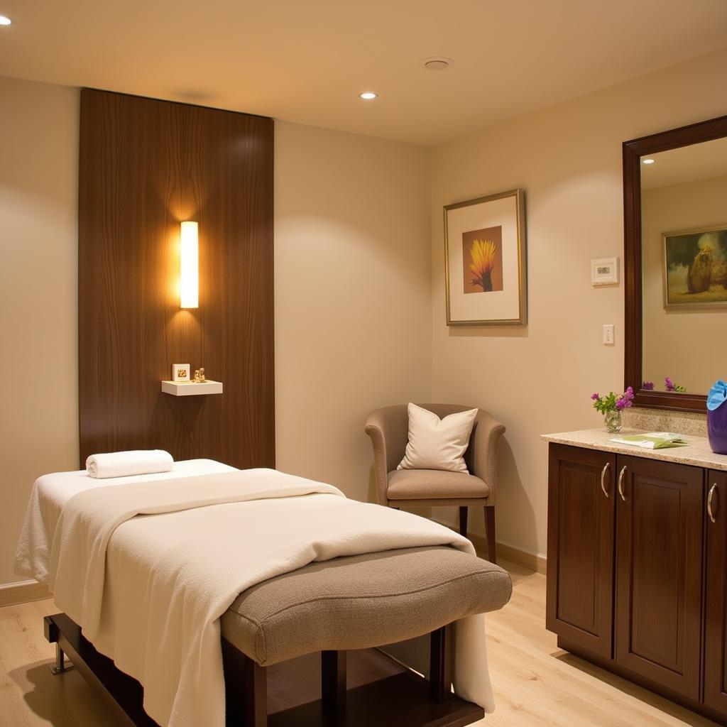 La Tonnellerie Spa Treatment Room