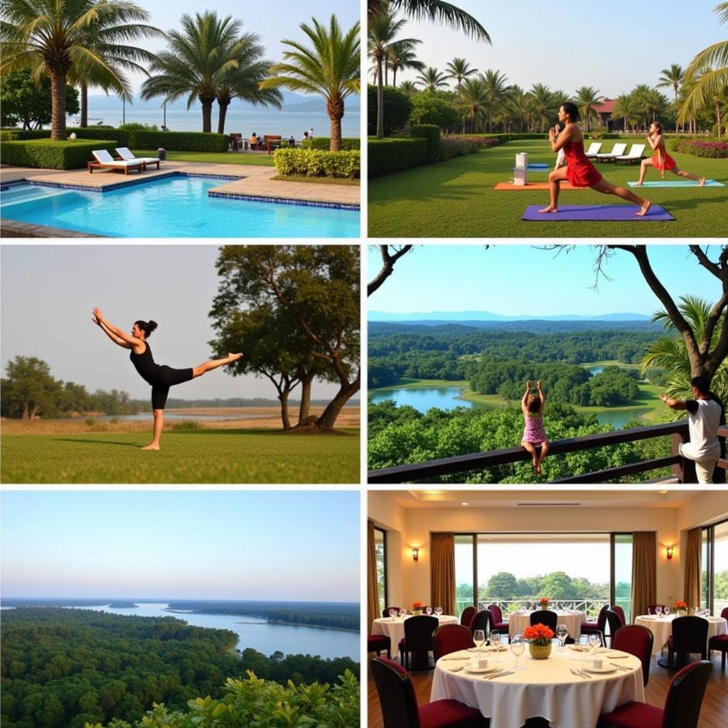 Lalit Bekal Resort Amenities: Pool, yoga, dining, backwaters