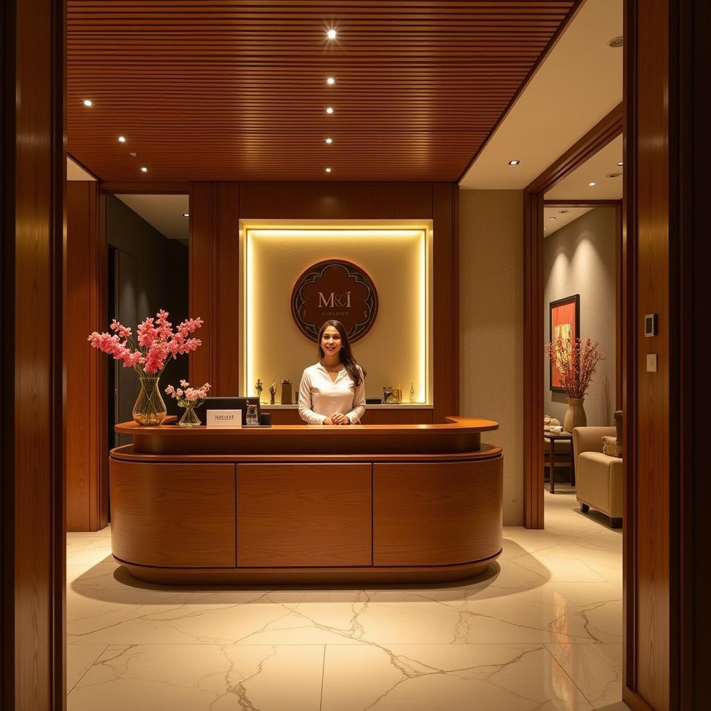 Limelite Spa Ashoknagar Reception Area