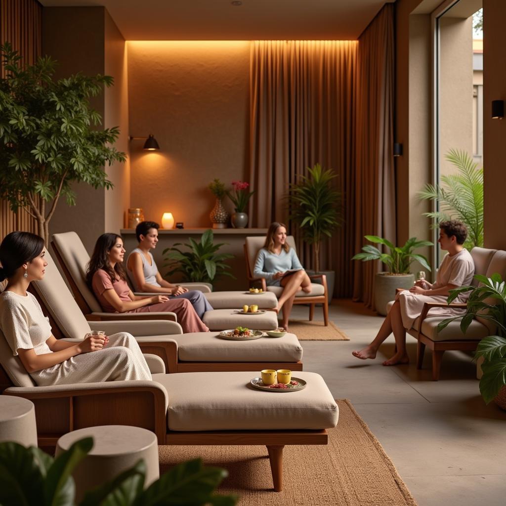 Relaxation Area at The Lodhi Spa