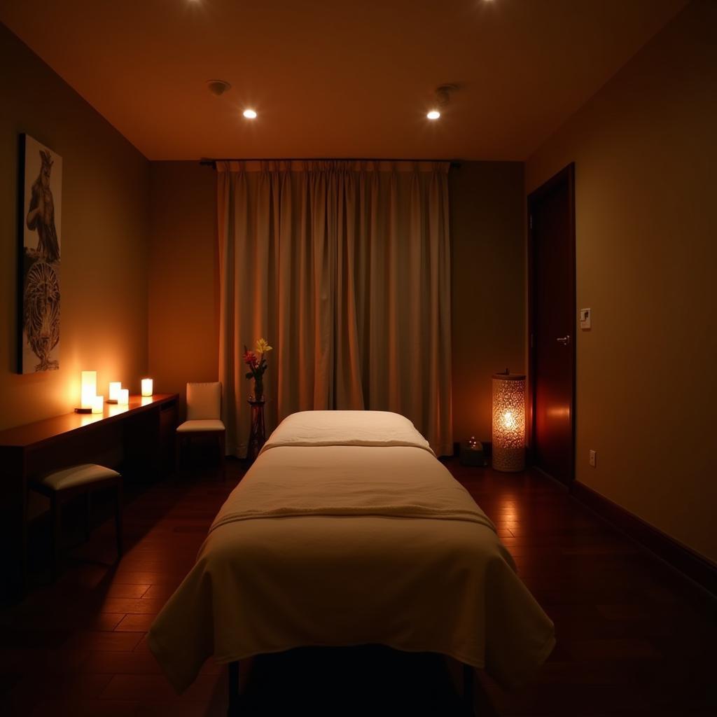 Luxurious Mayfair Spa Treatment Room