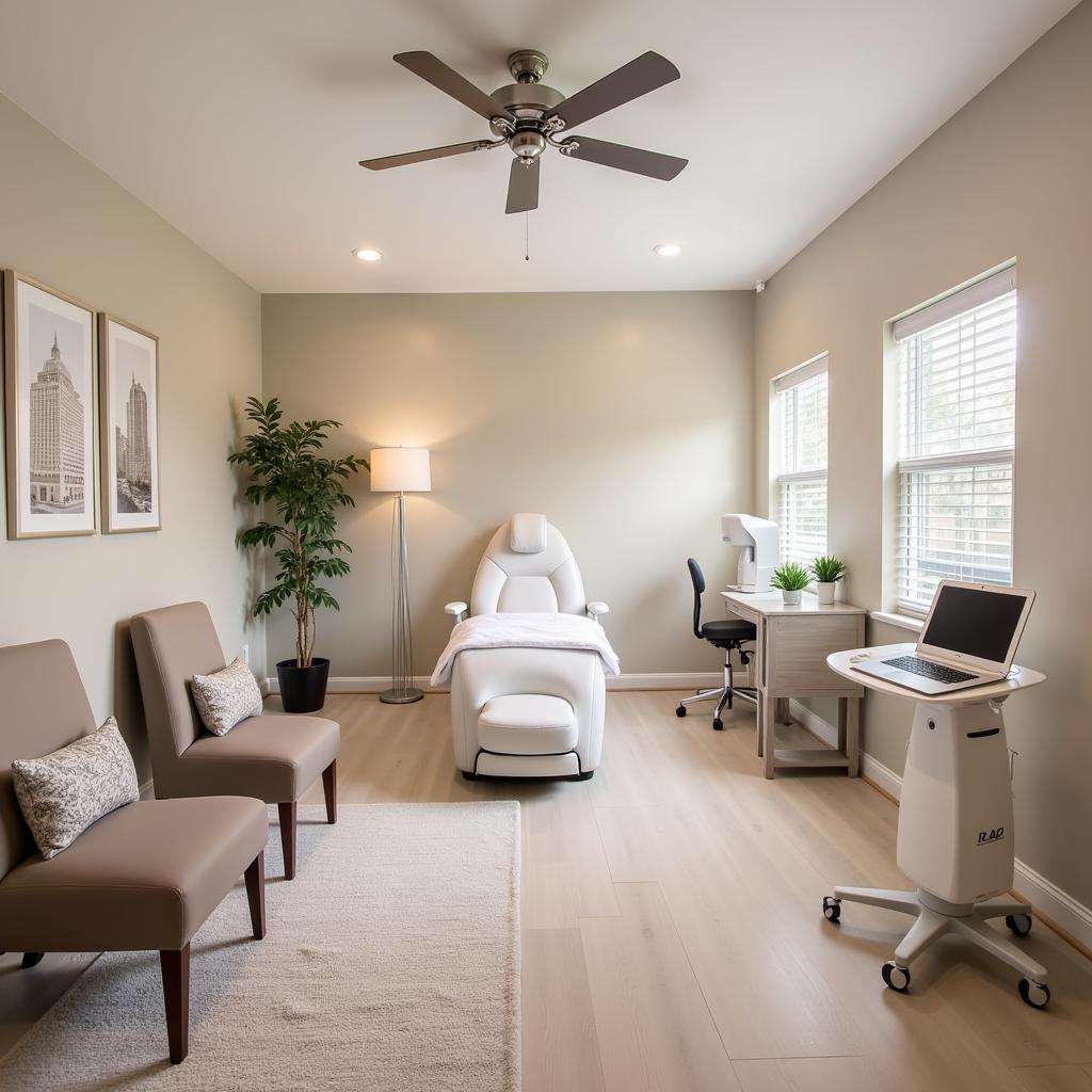 Modern Medical Spa Treatment Room in Jacksonville