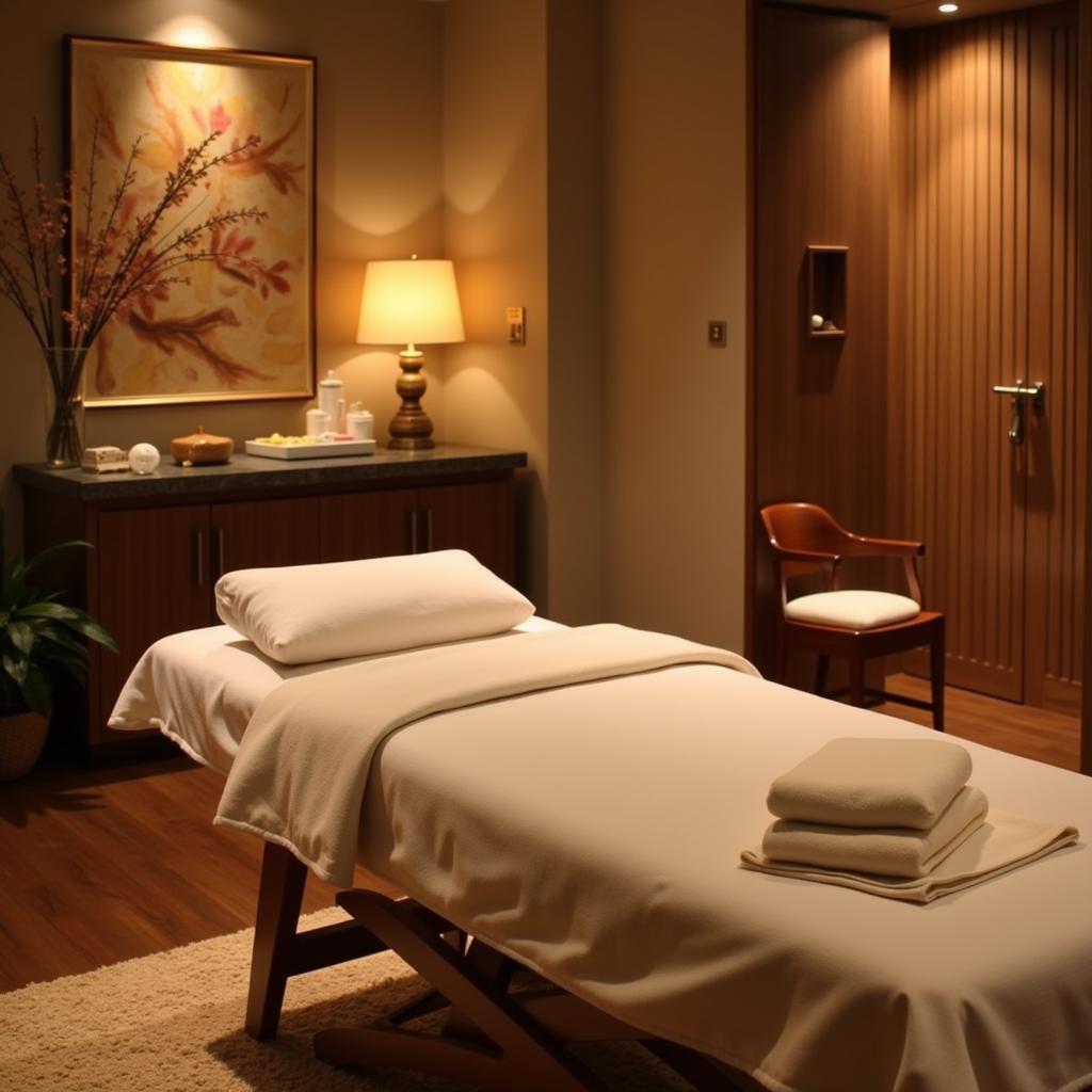 Meghavi Spa Hyderabad Treatment Room