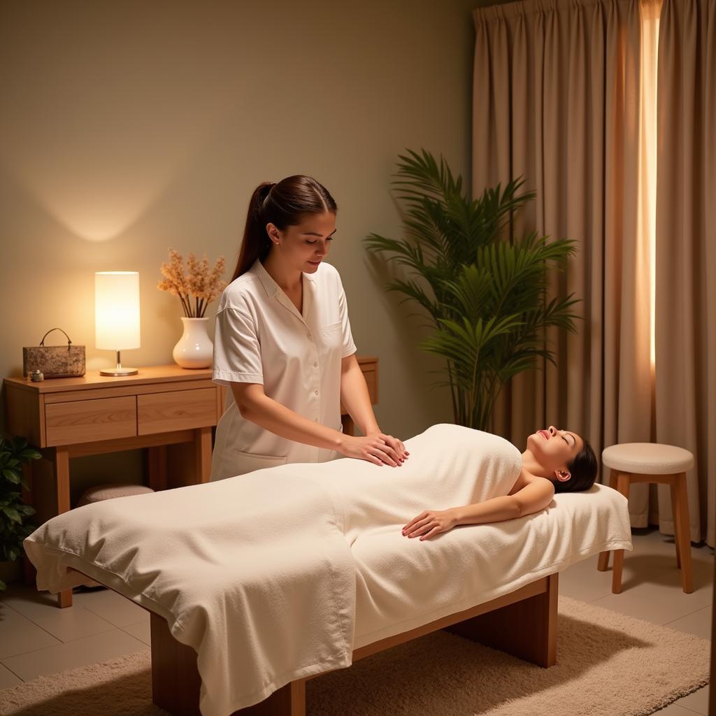 Massage Therapy at Mehsana Spa Center