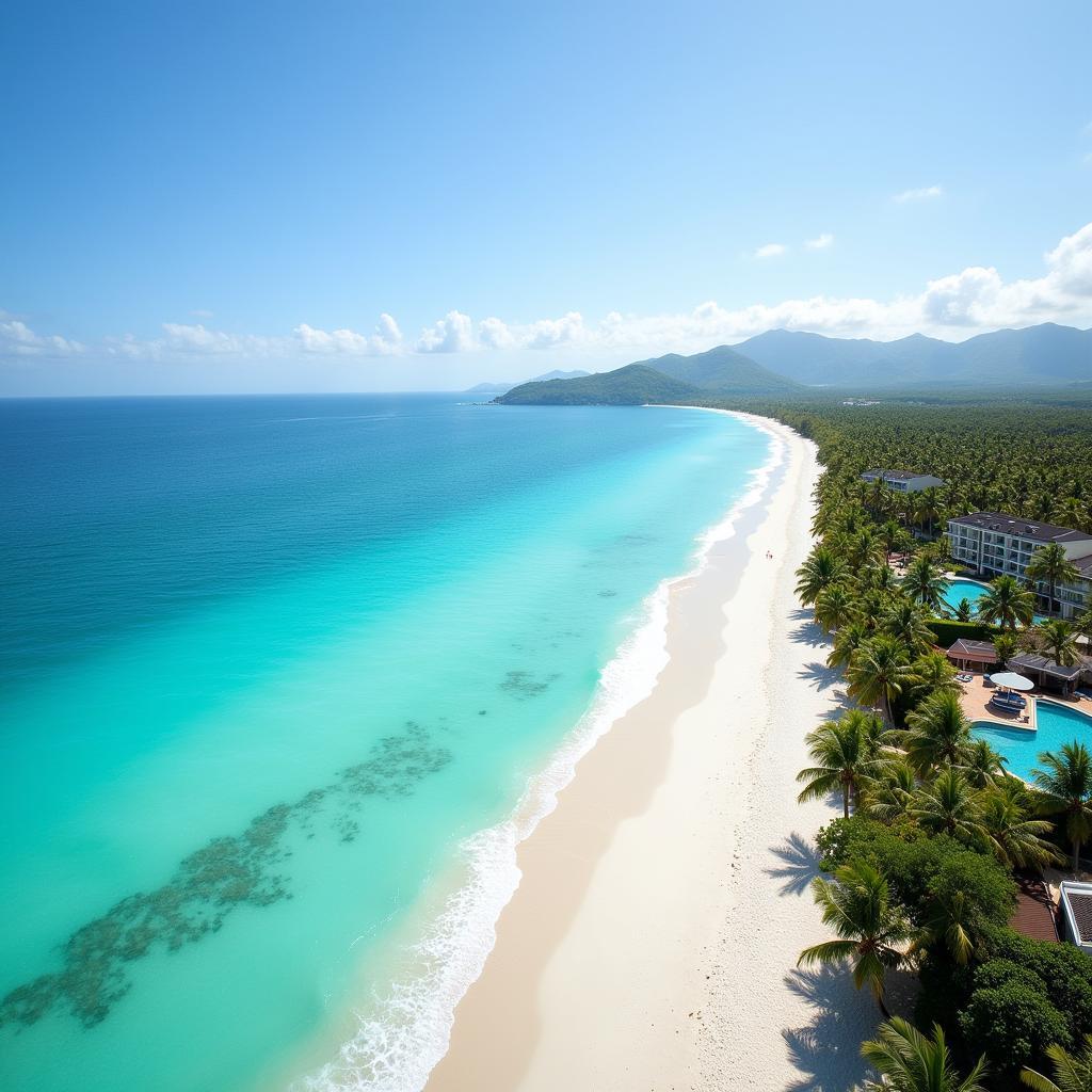 Stunning Beach View from Meliá Llana Spa