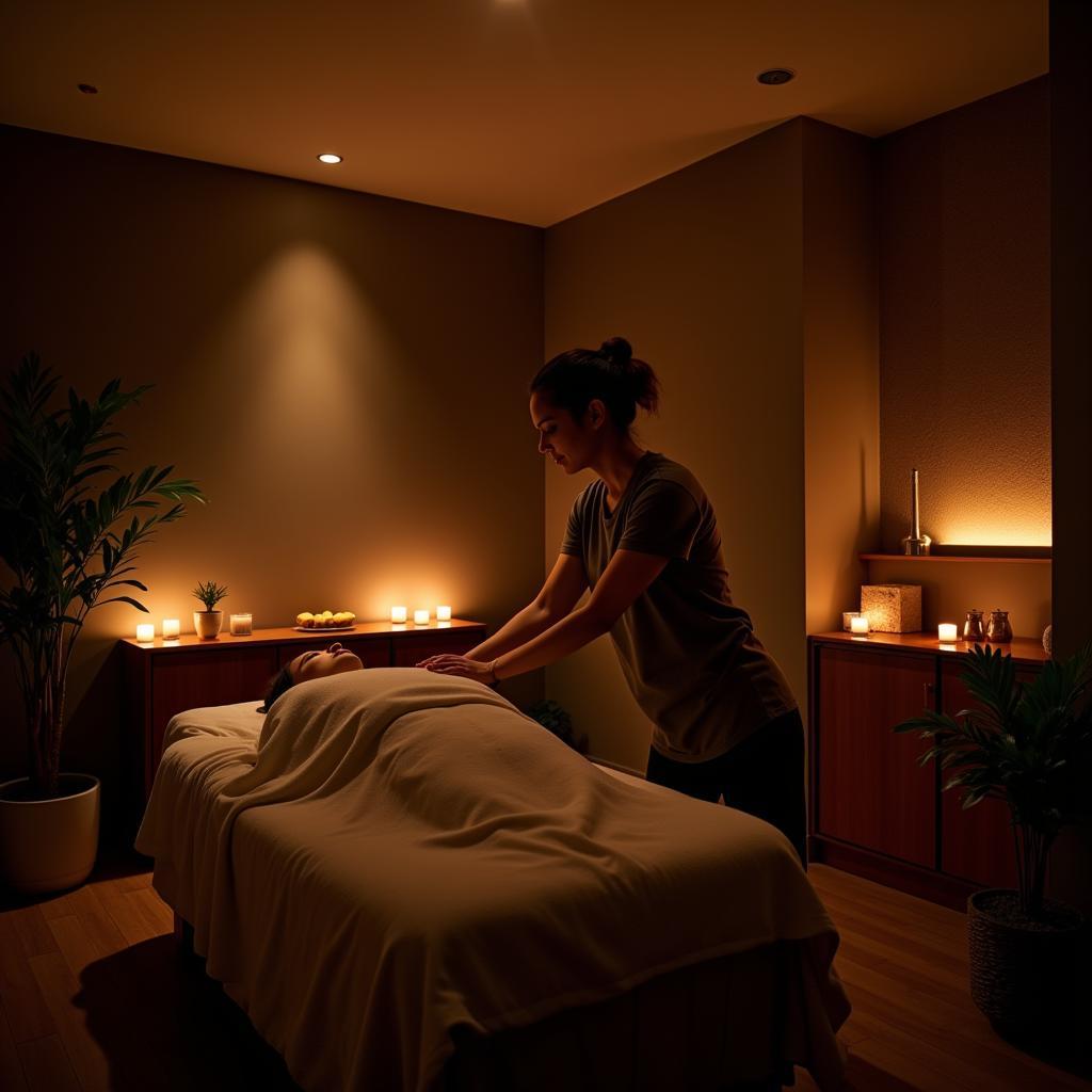 Relaxing Massage Therapy at Moti Nagar Spa