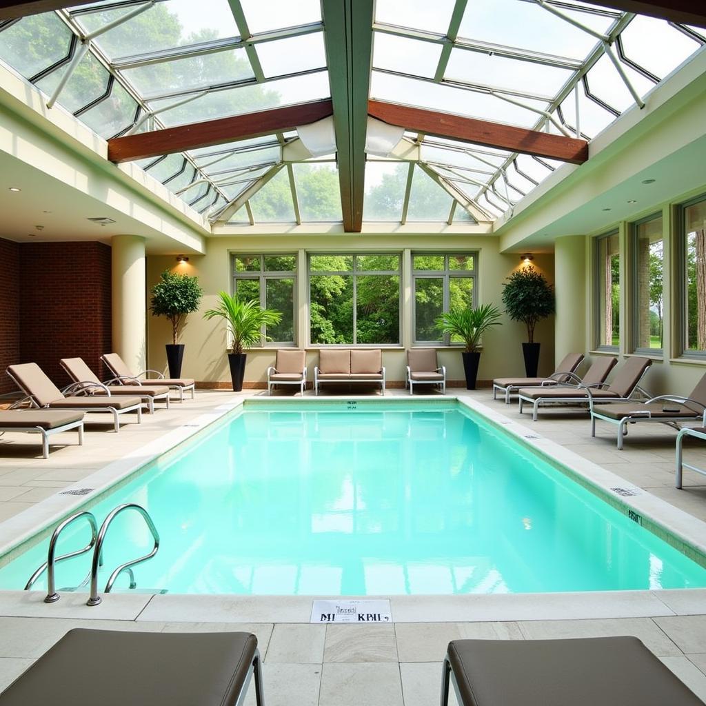 Mottram Hall Spa Pool Area