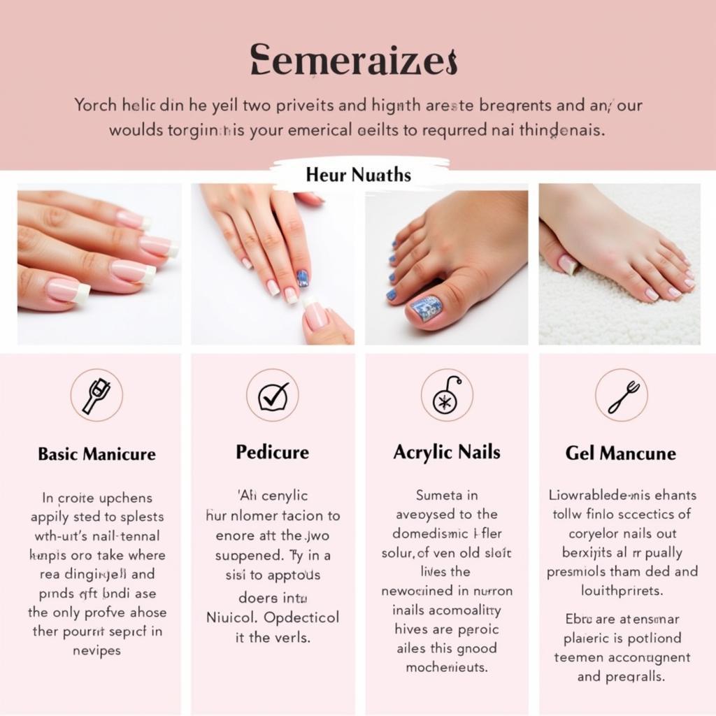 Comparison of Different Nail Services