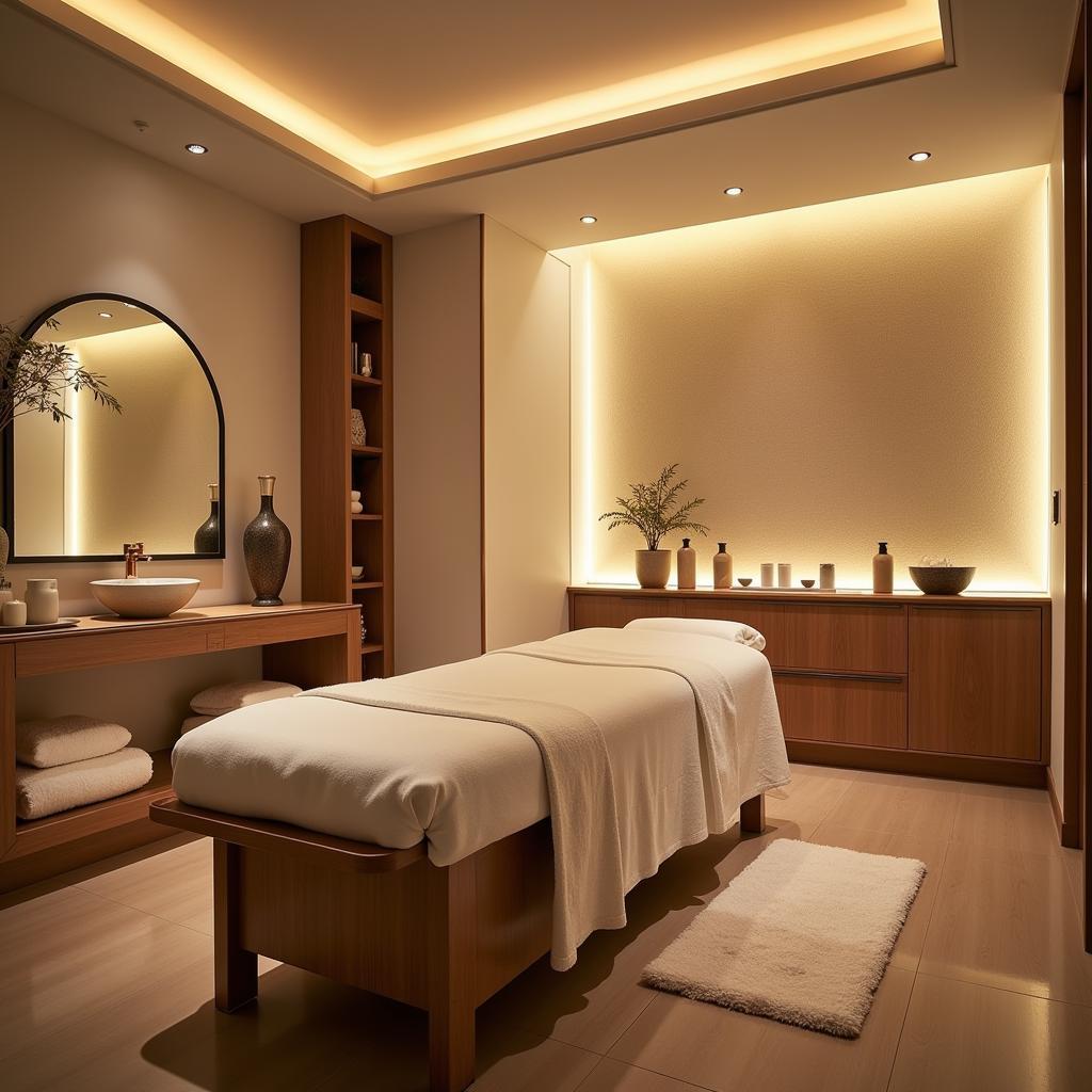 Serene Spa Treatment Room at Novotel Candolim