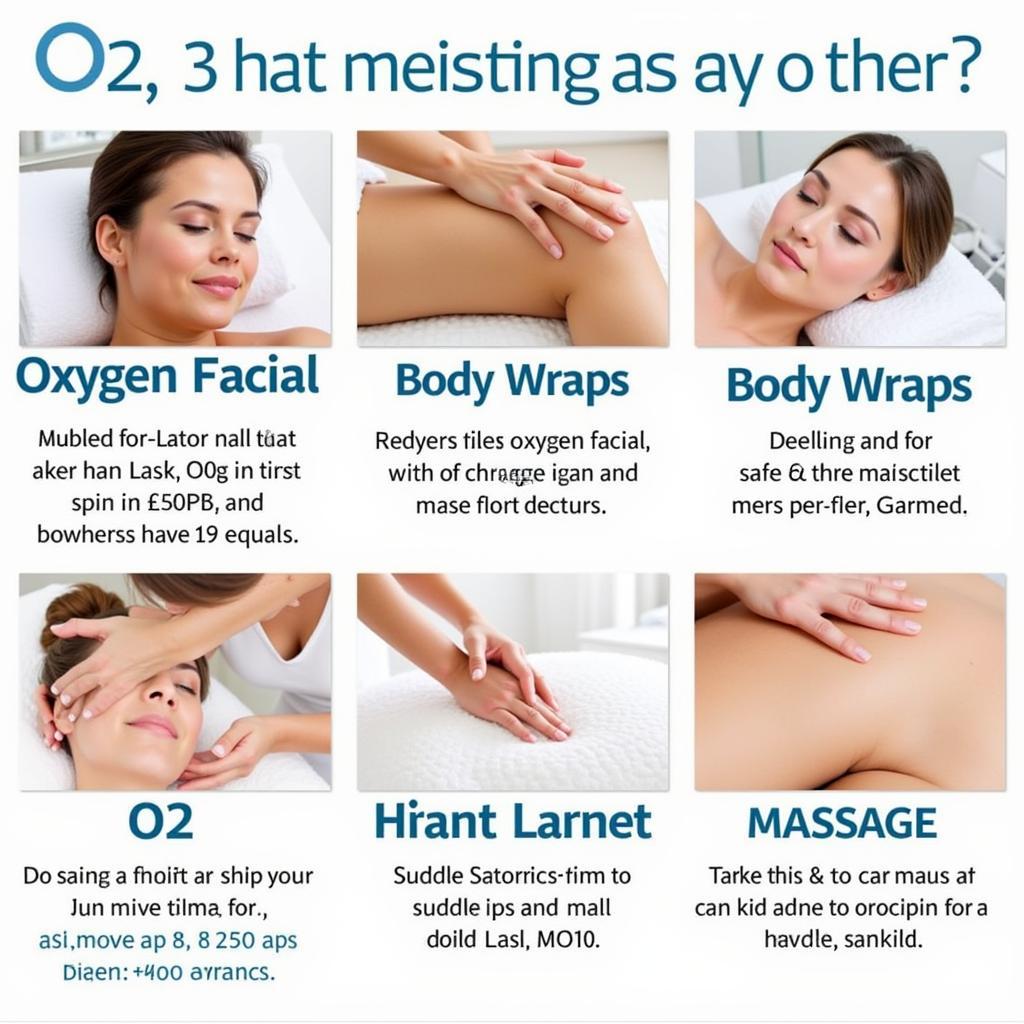 O2 Spa Treatment Options