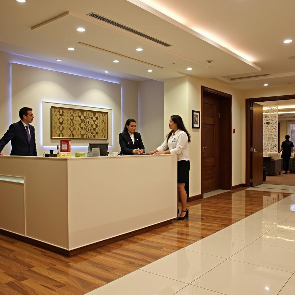 Reception Area of Octave Hotel & Spa