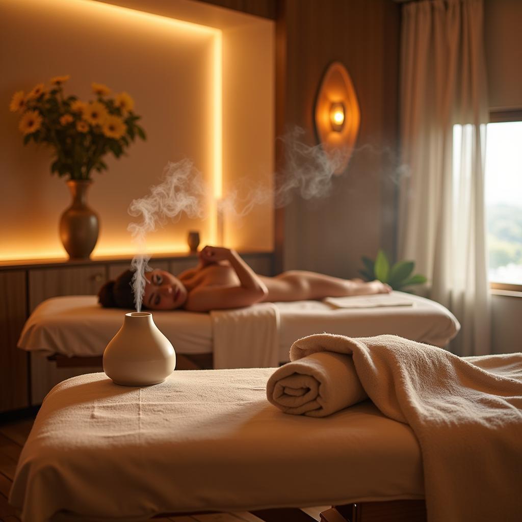 Relaxing spa atmosphere in Gurgaon