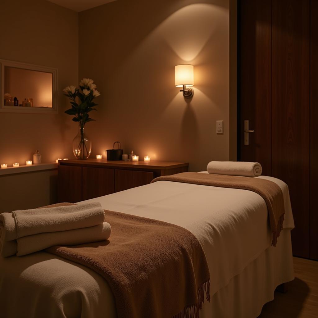 Serene atmosphere of a paradise spa in Dehradun