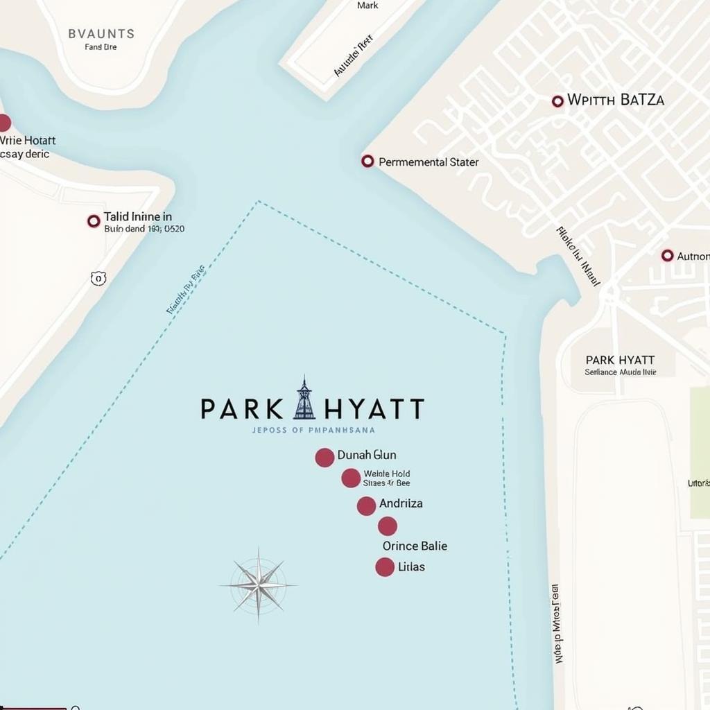 Park Hyatt Jeddah Marina Location Map