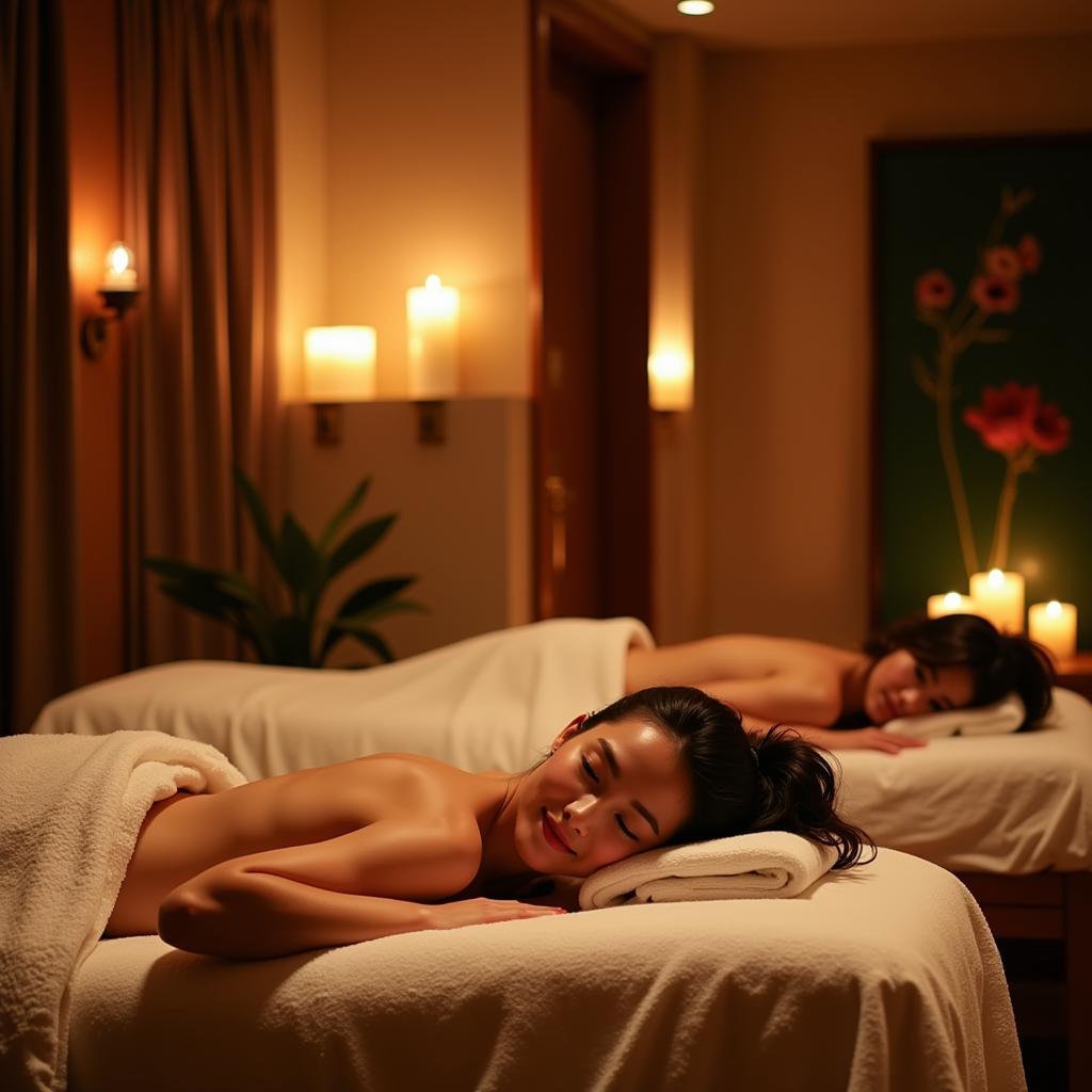 Couple's Massage in a Pattaya Spa