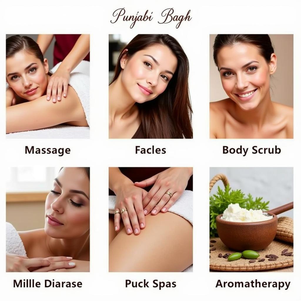 Variety of spa treatments in Punjabi Bagh