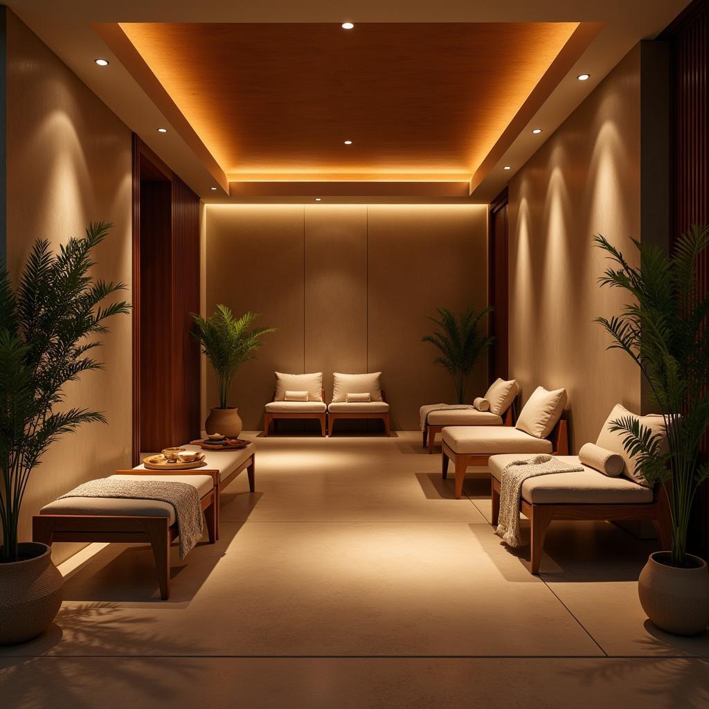 Relaxing Ayurvedic Spa Atmosphere in Kurla