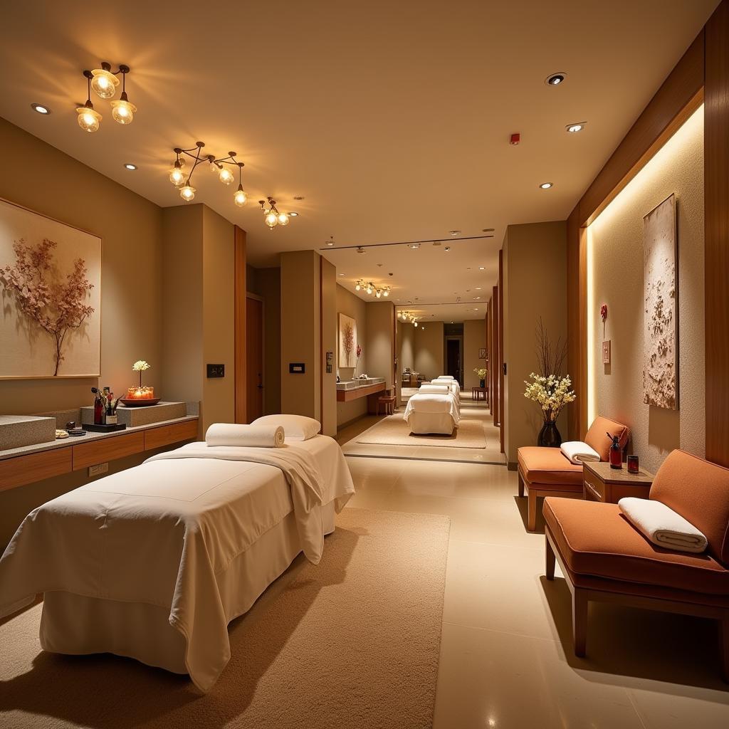 Serene Spa Environment for Ultimate Relaxation