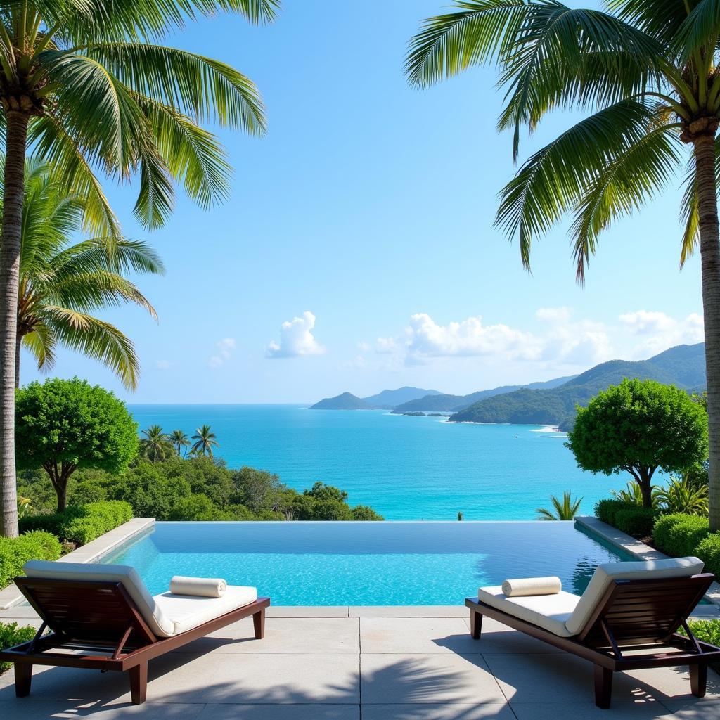 Renaissance Phuket Resort Pool with Ocean View