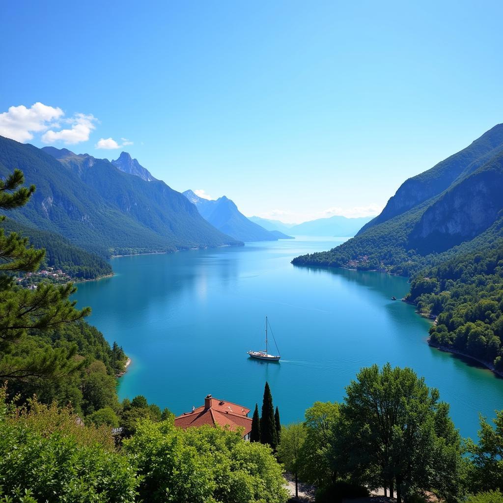 Scenic Lake View in Riva del Garda