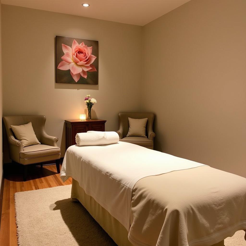 Saaral Residency Spa Relaxation Area