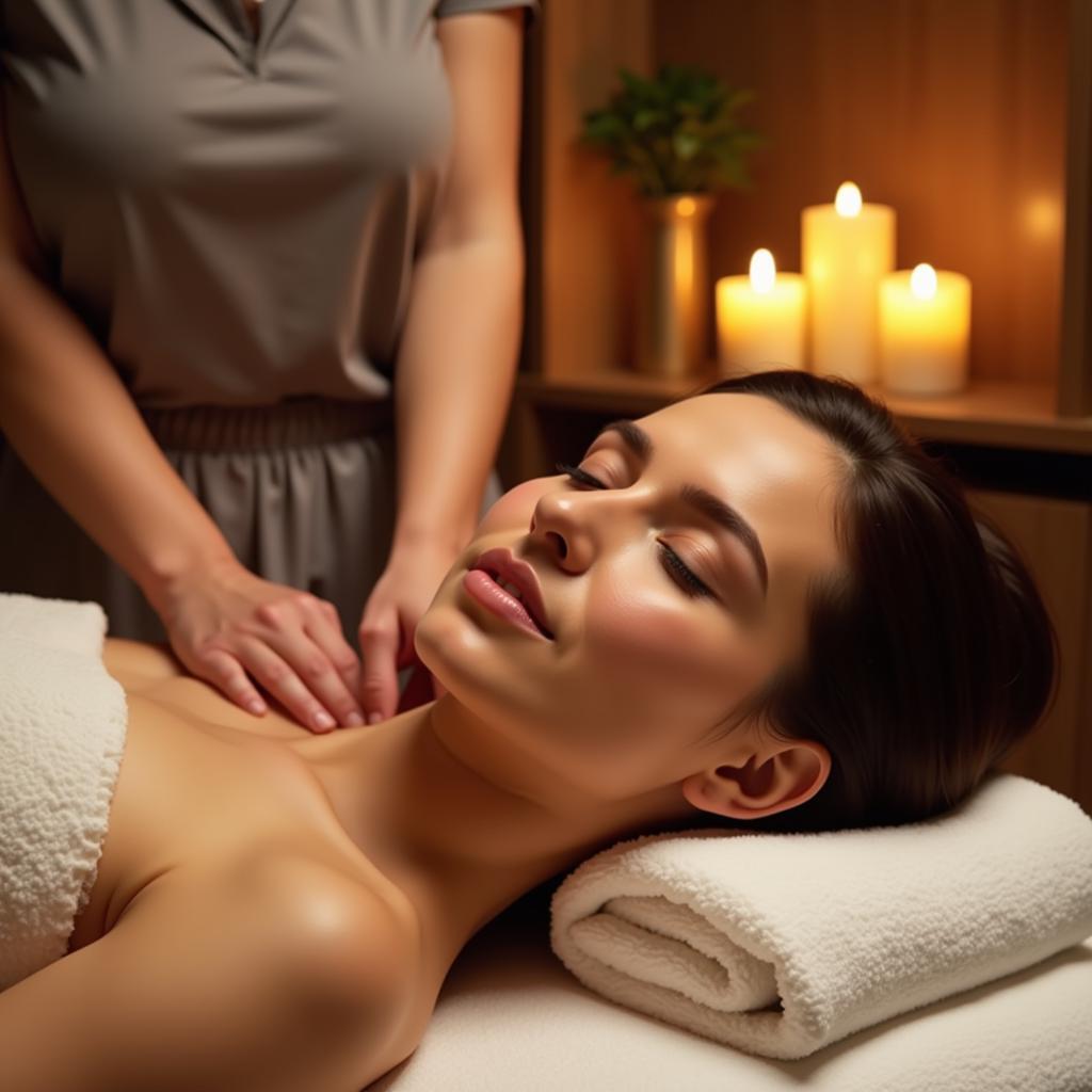 Relaxing spa treatment in Bhopal