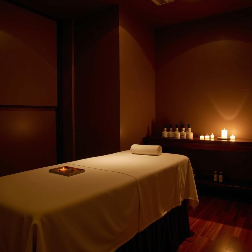 Serene Treatment Room at Spa Cenvaree Hua Hin