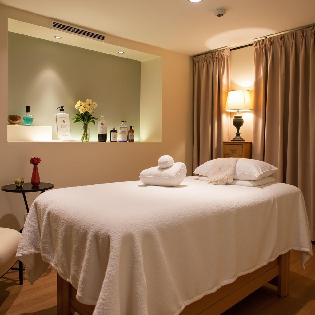 Serene Spa Treatment Room in Chelsea